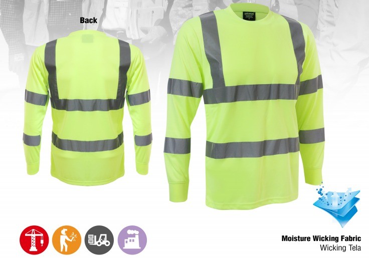 Dry-Fit Reflectivo - Sueter Manga Larga