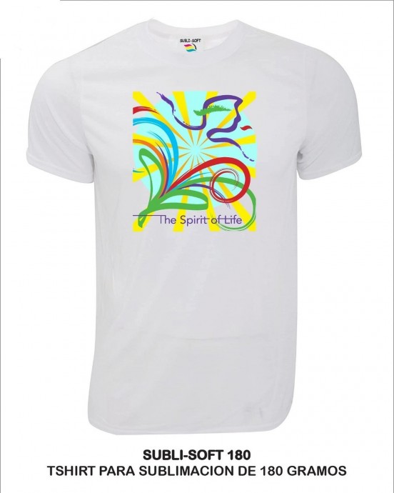 Playera Adulto Sublimable De 180Gr