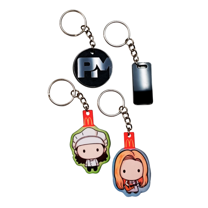 Llavero Con Forma Personalizada