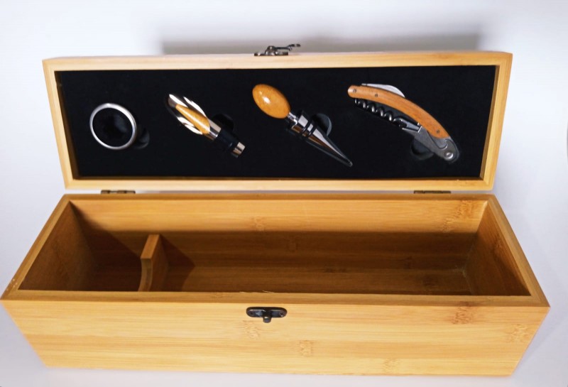 Caja Bambú