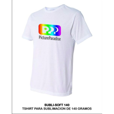 Playera Adulto Sublimable De 140Gr