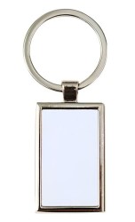 Llavero Metal Crom Rectangular