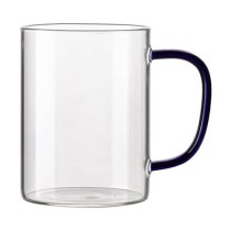 Taza De Vidrio Con Asa De Color 15Oz/450Ml