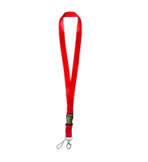 Lanyard Con Clip Desprendible Satinado