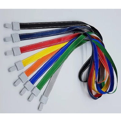 Lanyard Con Costuras Blancas