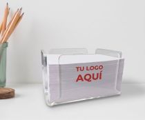 Cubo  Lazzie En Acrilico Con Hojas Sin Impresion